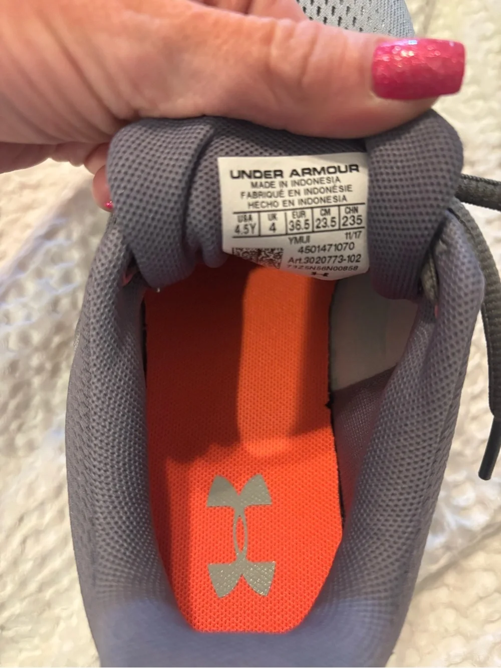Under Armour lightweight breathable